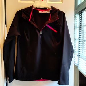 Fleece lined wind jacket